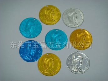 铝片阳极染色普通阳极...